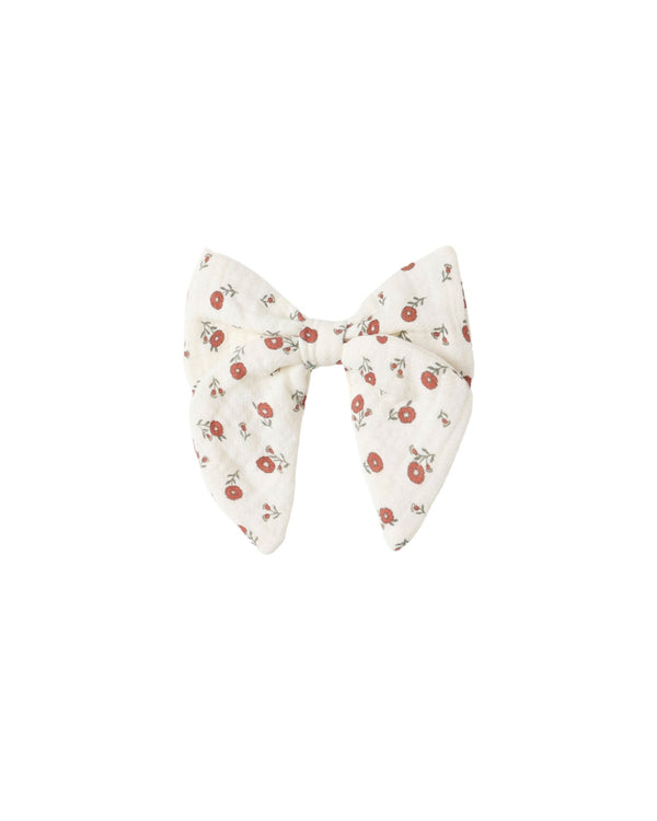 Bow || Winter Ditsy, Girls Hair Bow, Quincy Mae - All The Little Bows
