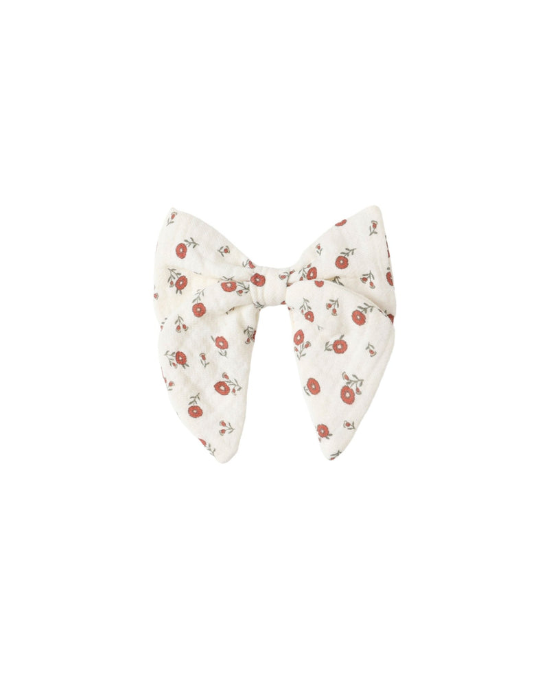 Bow || Winter Ditsy, Girls Hair Bow, Quincy Mae - All The Little Bows