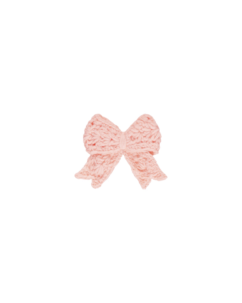 Crochet Bow || Bubblegum