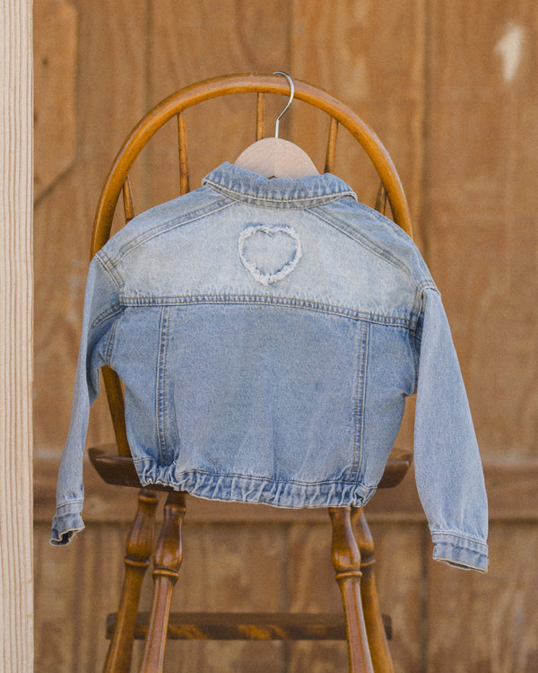 Denim Jacket || Light Washed Denim