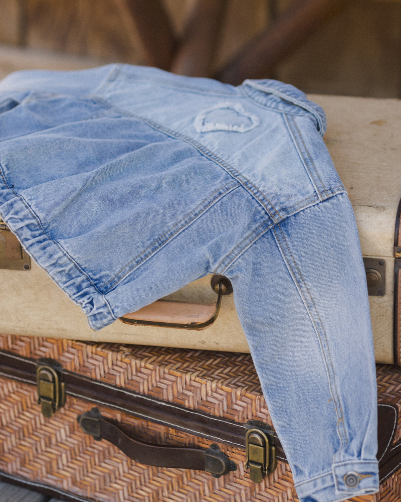 Denim Jacket || Light Washed Denim