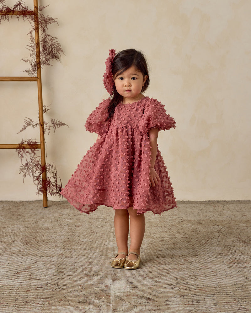 Luna Dress || Raspberry