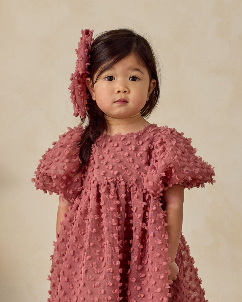 Luna Dress || Raspberry