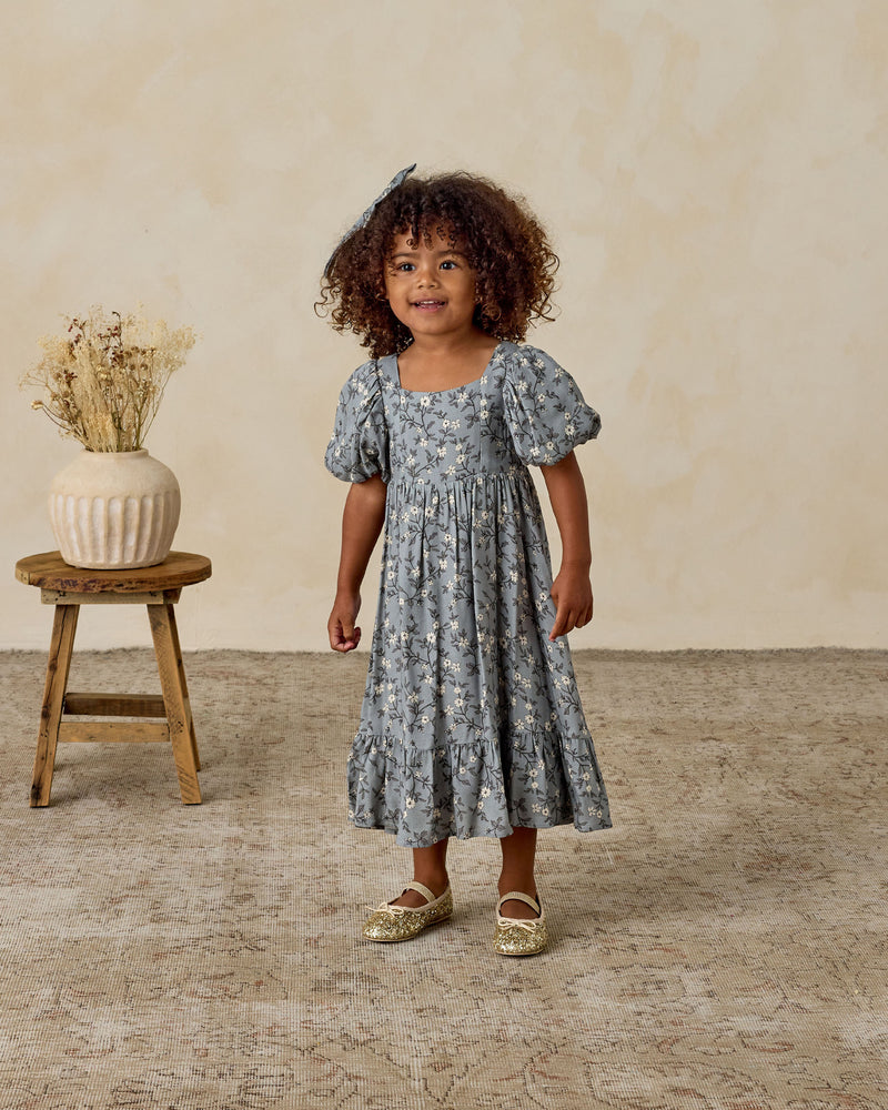 Augusta Dress || French Blue Floral