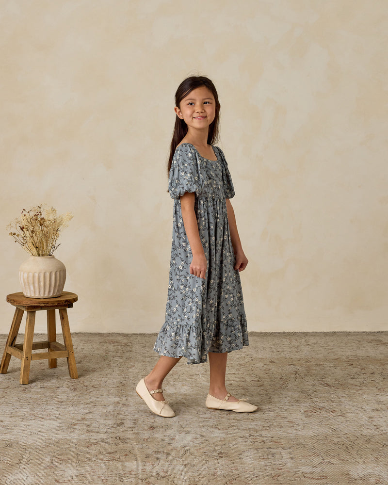 Augusta Dress || French Blue Floral
