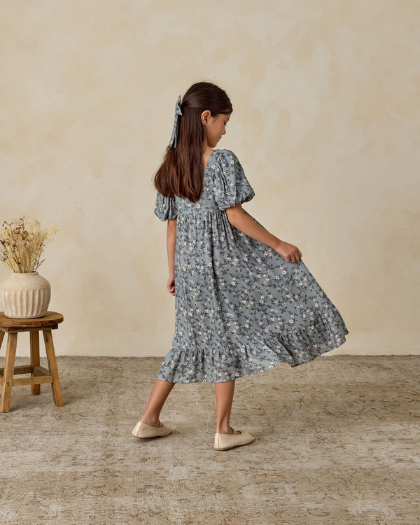 Augusta Dress || French Blue Floral