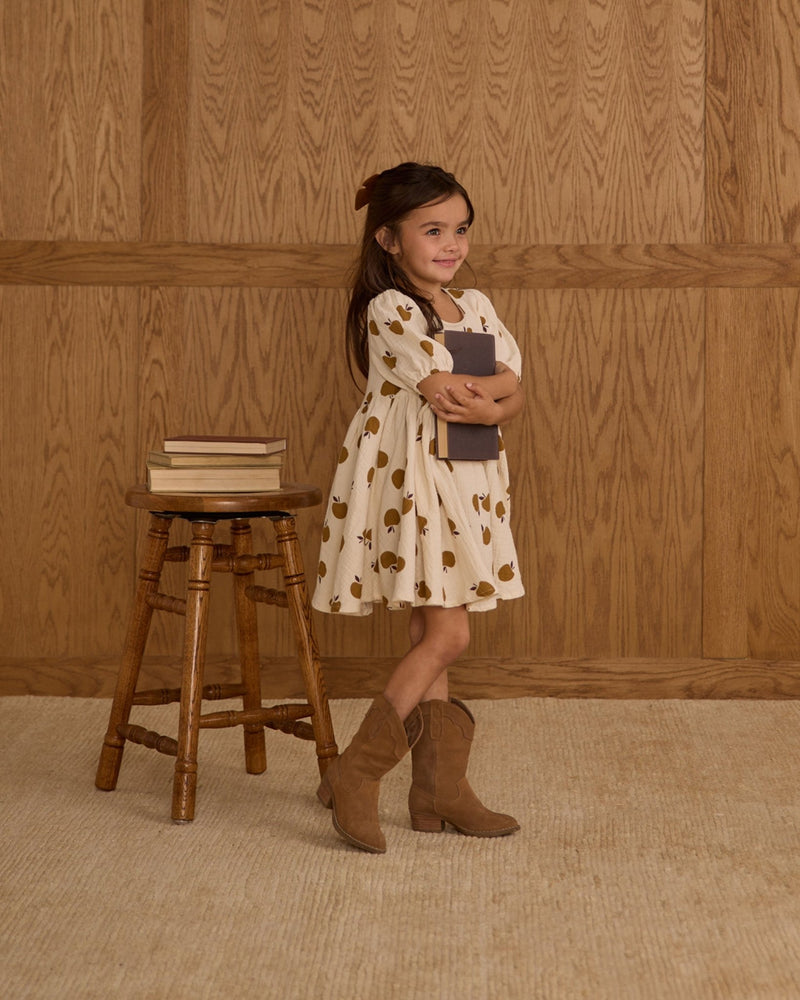 Rose Dress || Golden Apples, , Rylee + Cru - All The Little Bows