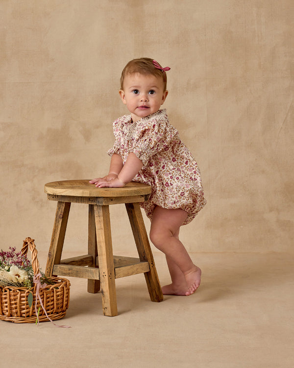 Maddie Romper || Flower Fields