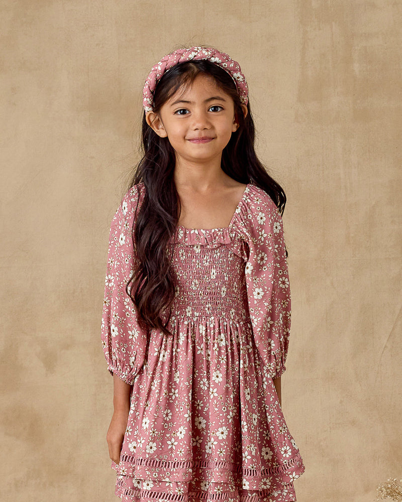 Elodie Dress || Rose Bloom