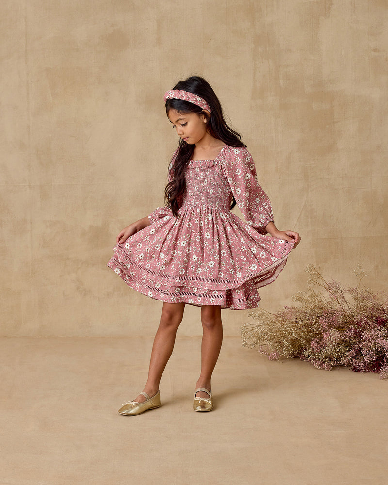 Elodie Dress || Rose Bloom