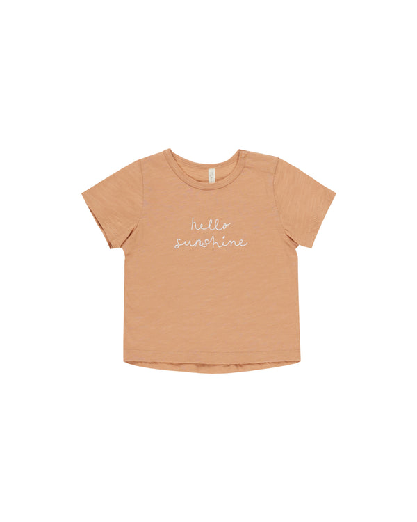 Basic Tee || Hello Sunshine