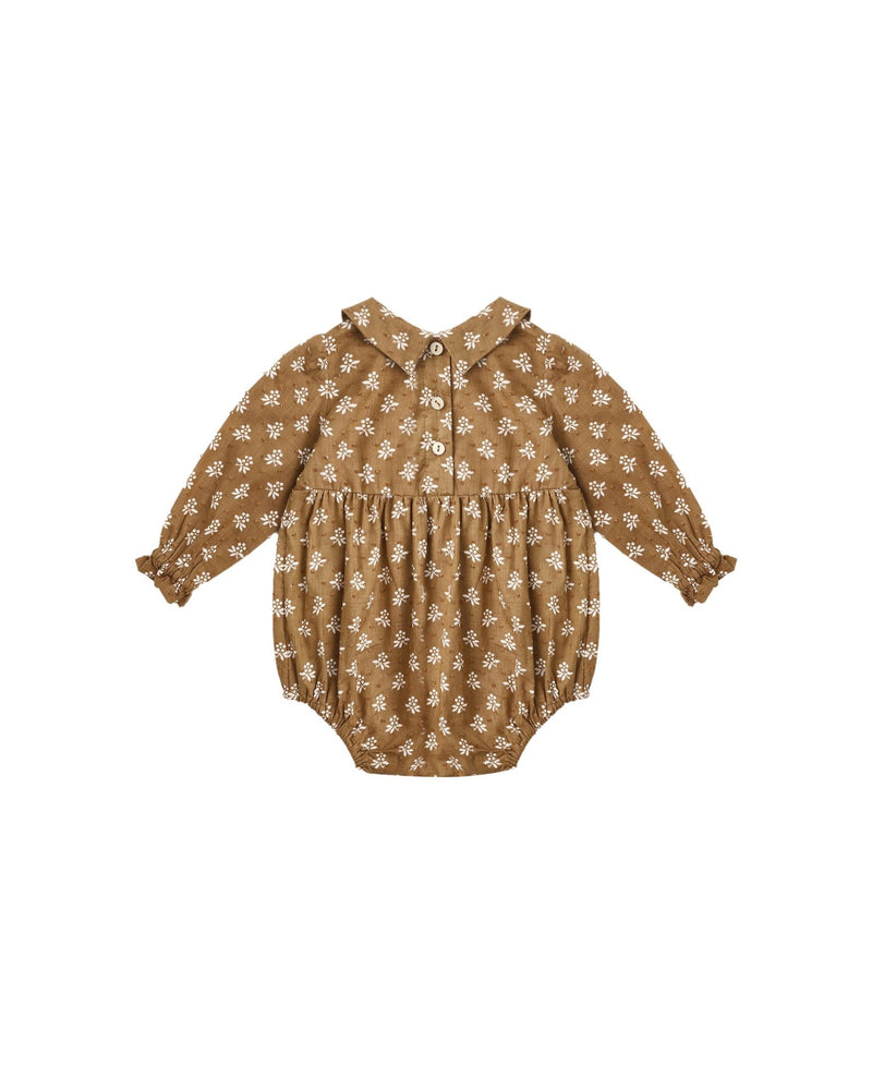 Cora Romper || Golden Fleur, , Rylee + Cru - All The Little Bows