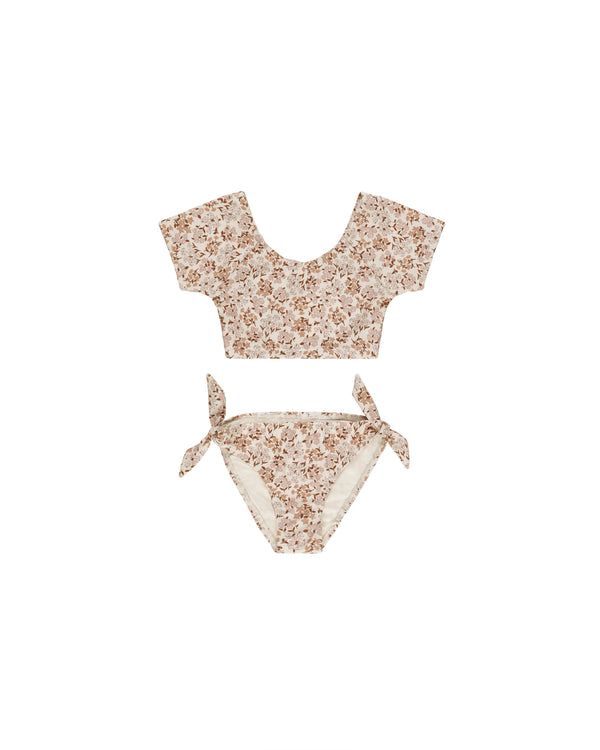 Cropped Rashguard Set || Wildflower