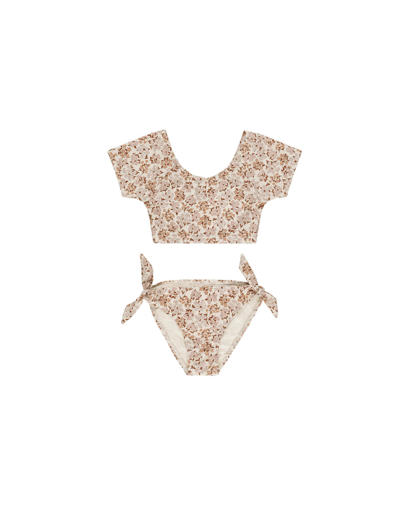 Cropped Rashguard Set || Wildflower