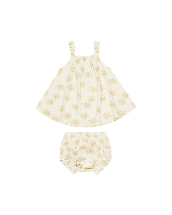 Swing Top & Bloomer Set || Daisies