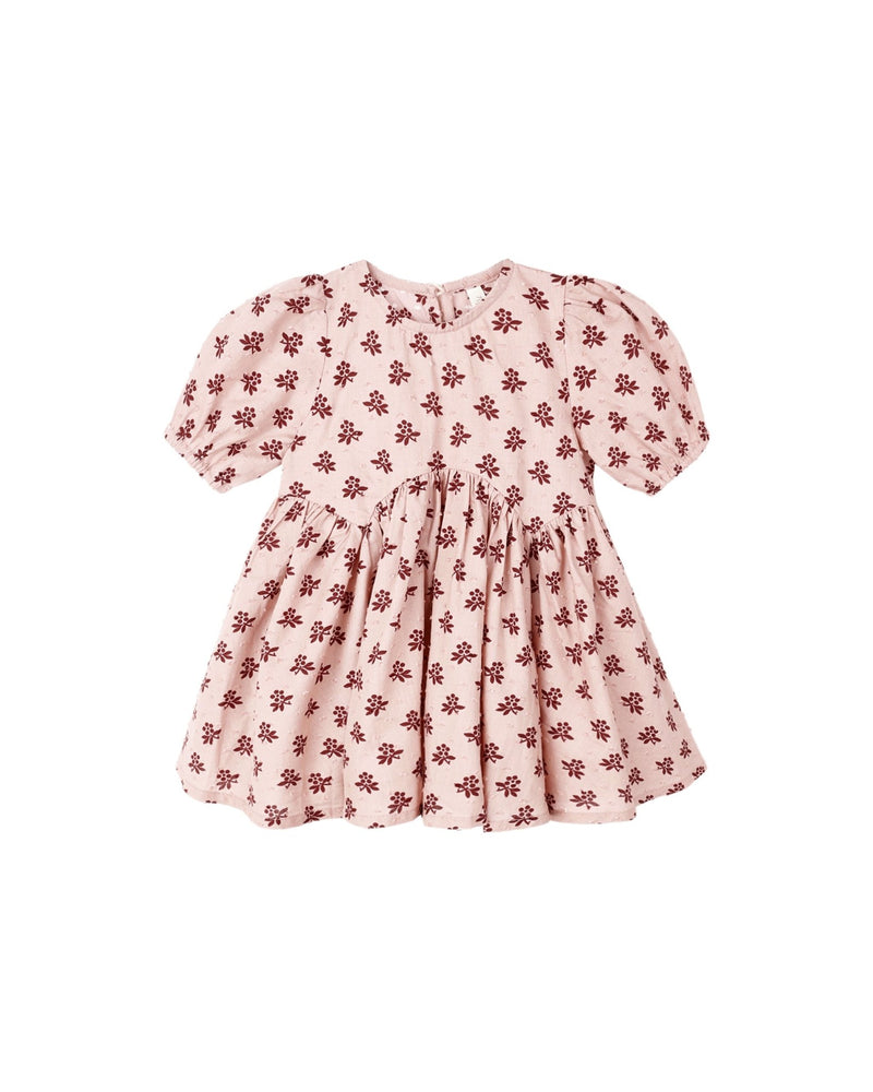 Rose Dress || Blush Fleur, , Rylee + Cru - All The Little Bows