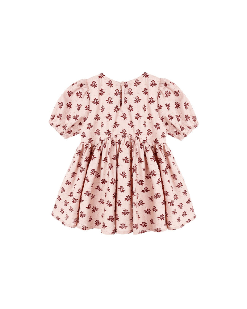Rose Dress || Blush Fleur, , Rylee + Cru - All The Little Bows