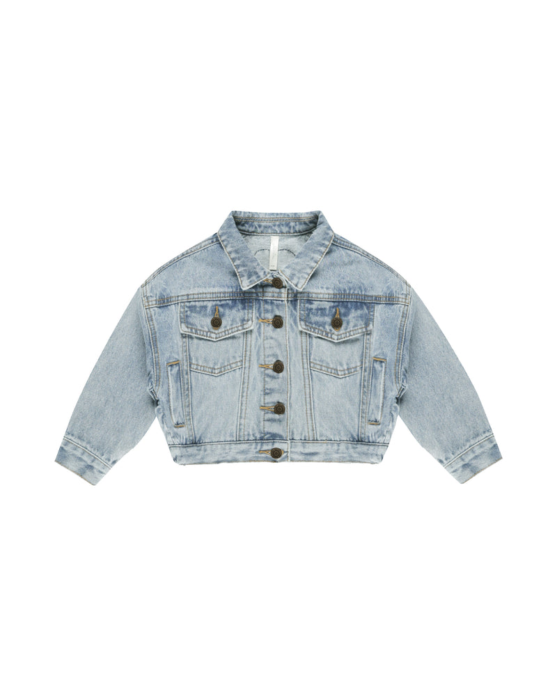 Denim Jacket || Light Washed Denim