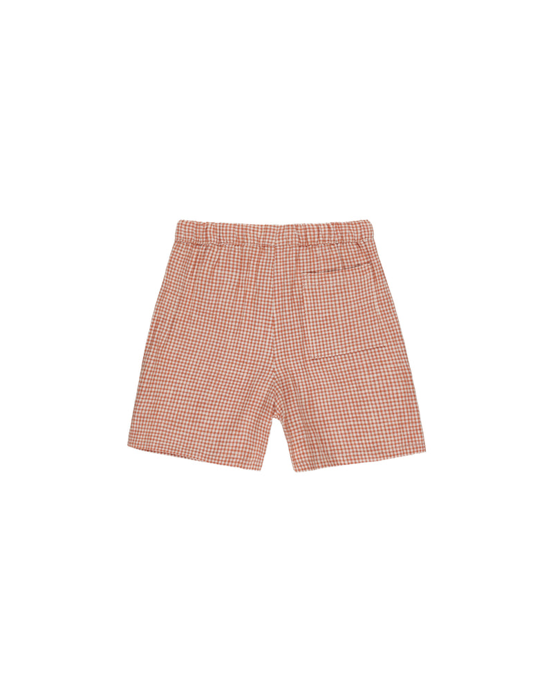 Perry Short || Poppy Gingham