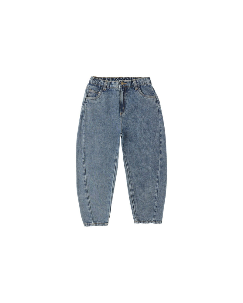 Barrel Pant || Indigo Denim, , Rylee + Cru - All The Little Bows