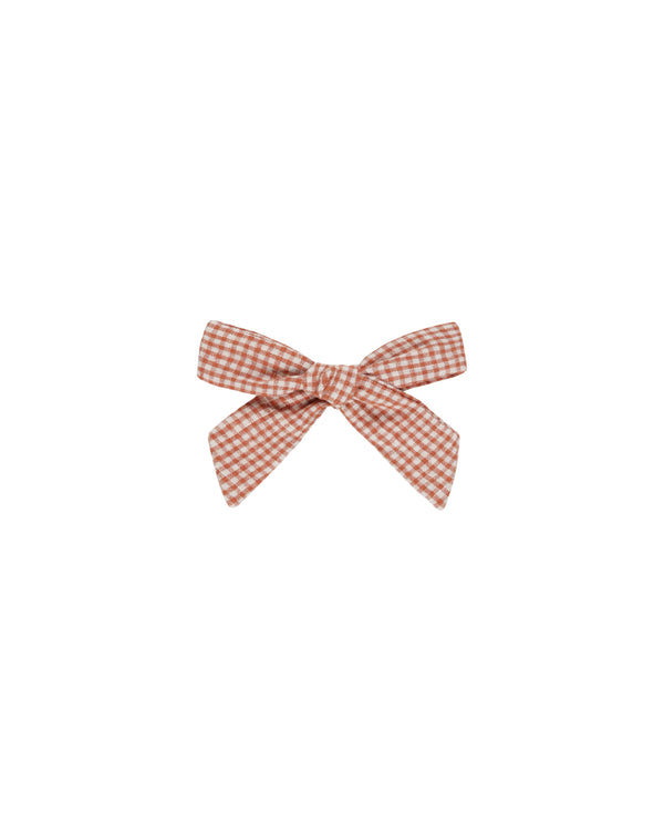 Bow || Poppy Gingham