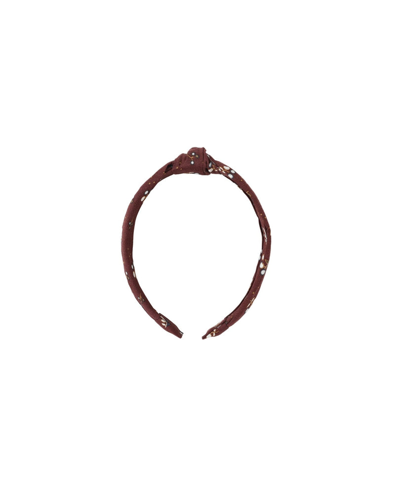 Knotted Headband || Harvest Berry, , Rylee + Cru - All The Little Bows