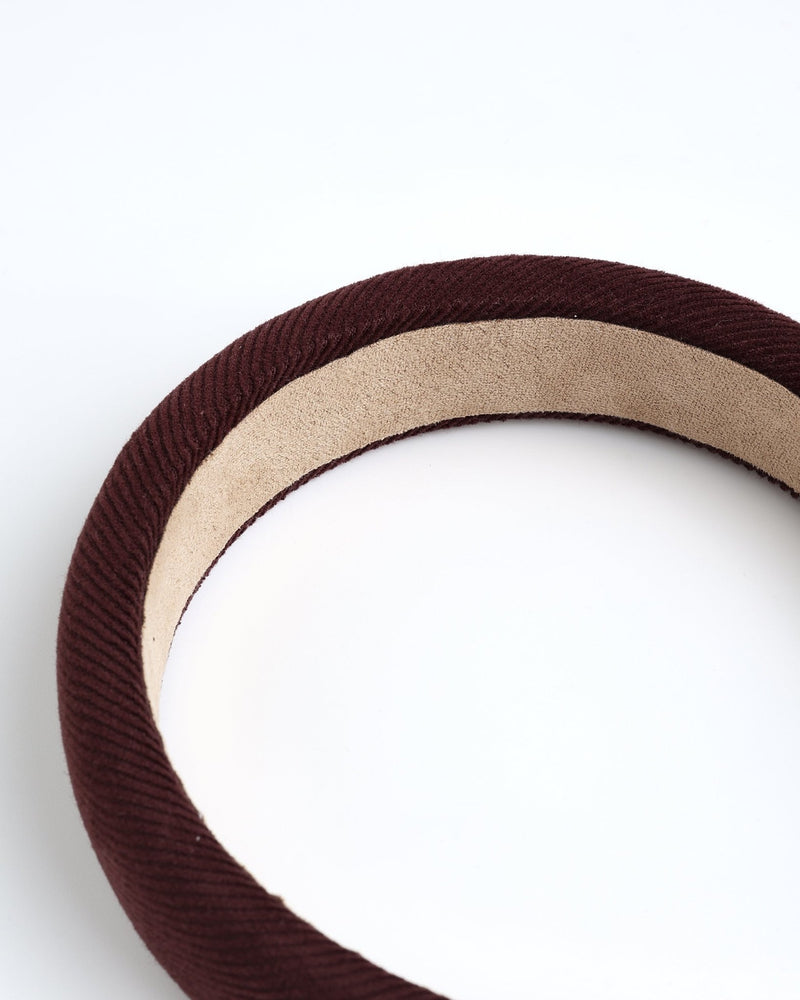 Padded Headband || Burgundy, , Rylee + Cru - All The Little Bows