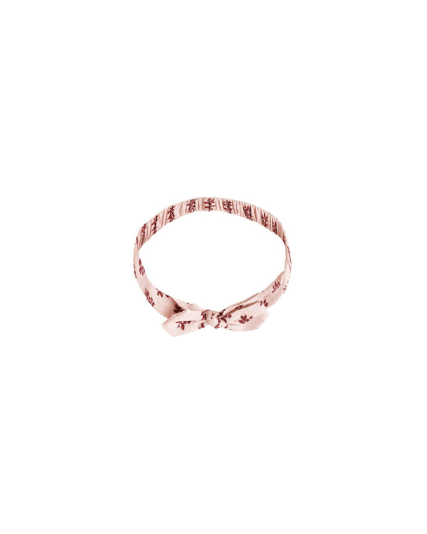 Baby Bow Headband || Blush Fleur, , Rylee + Cru - All The Little Bows