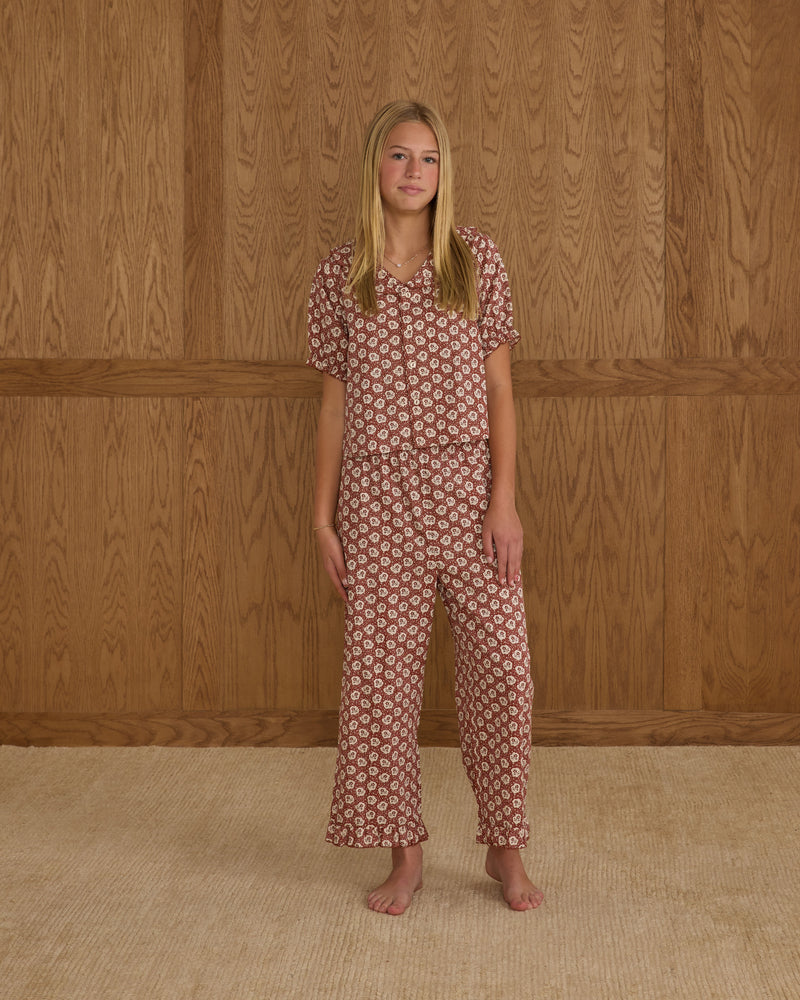 Ruffle Pajamas || Ruby Fleur - Teen