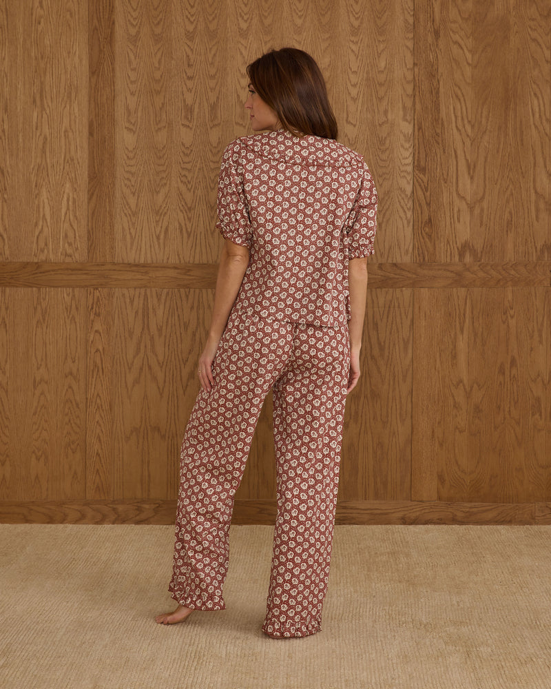 Women's Ruffle Pajamas || Ruby Fleur