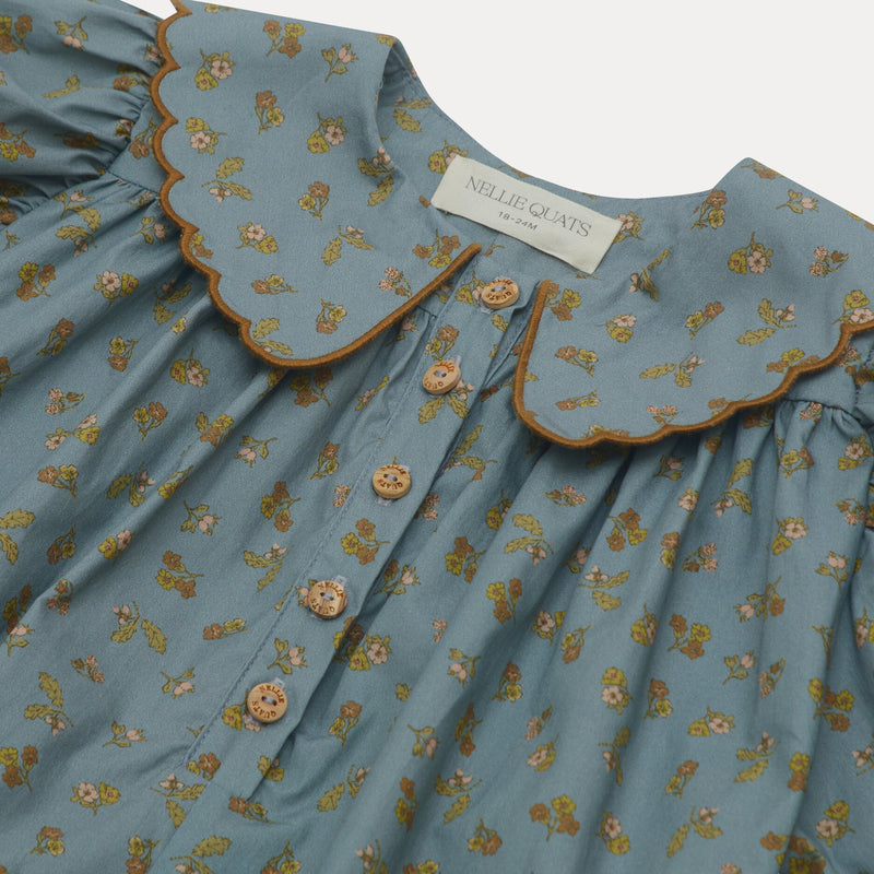 Edie Romper - Dusty Bloom Ditsy Floral (NQ Original Print) *ships 11/14*