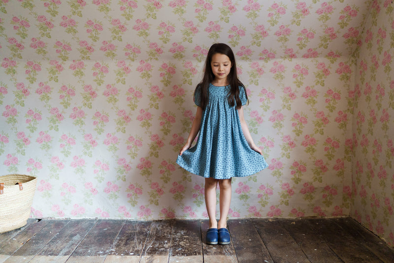 Pointelle Maya Dress in Cowslip Floral
