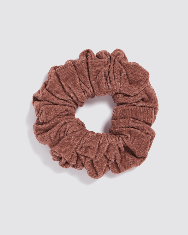 Velvet Scrunchie || Nutmeg