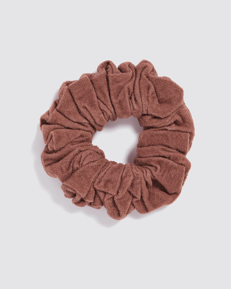 Velvet Scrunchie || Nutmeg