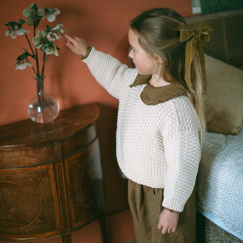 Scrabble Jumper | Milk Organic Cotton Knit