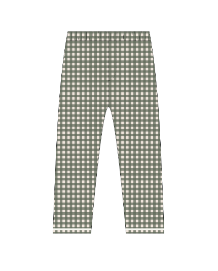 Men's Pajama Pant || Evergreen Gingham