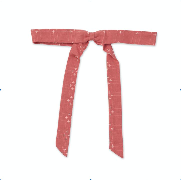 Ribbon Bow | Coral Cross Stitch