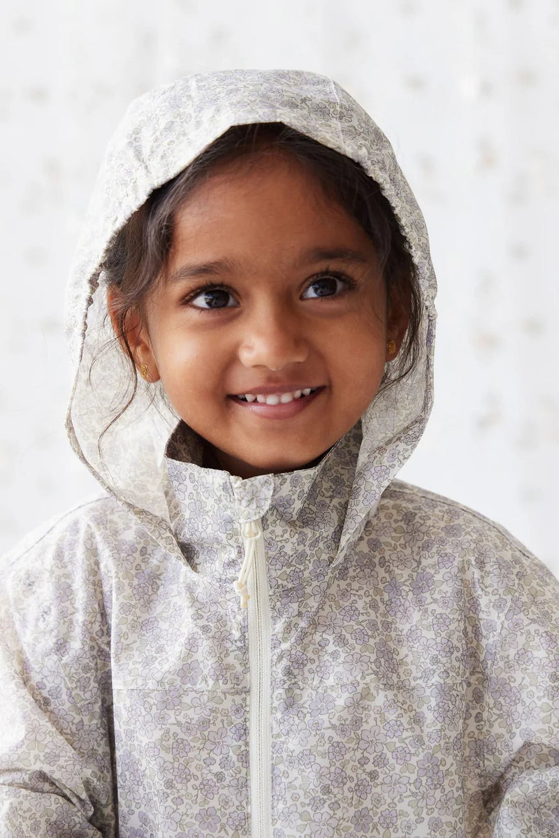 Avery Rain Jacket - Chloe Lavender, , Jamie Kay - All The Little Bows