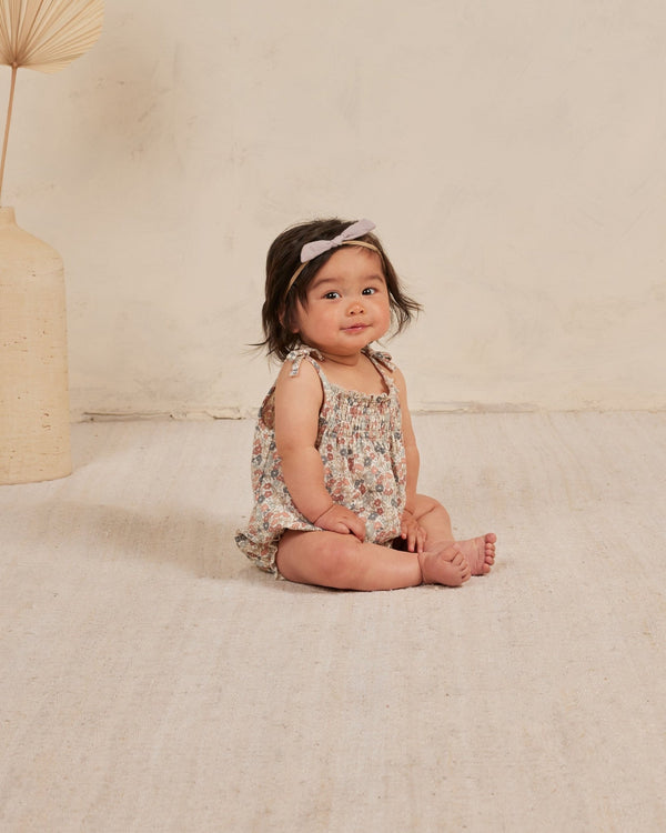 Betty Romper || Bloom, Baby Girl Romper, Quincy Mae - All The Little Bows