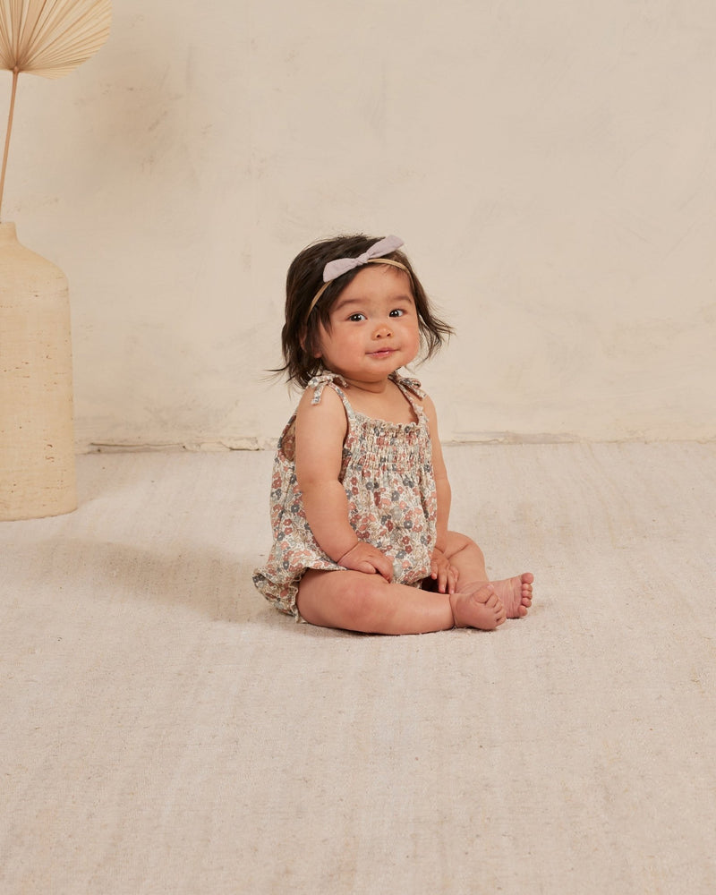 Betty Romper || Bloom, Baby Girl Romper, Quincy Mae - All The Little Bows