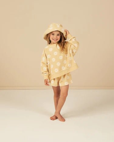 Boxy Pullover || Daisy, Girls Two Piece Set, Rylee + Cru - All The Little Bows