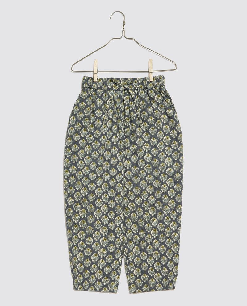 Charlotte Trousers || Thistle Floral, Girls Pant, Little Cotton Clothes - All The Little Bows