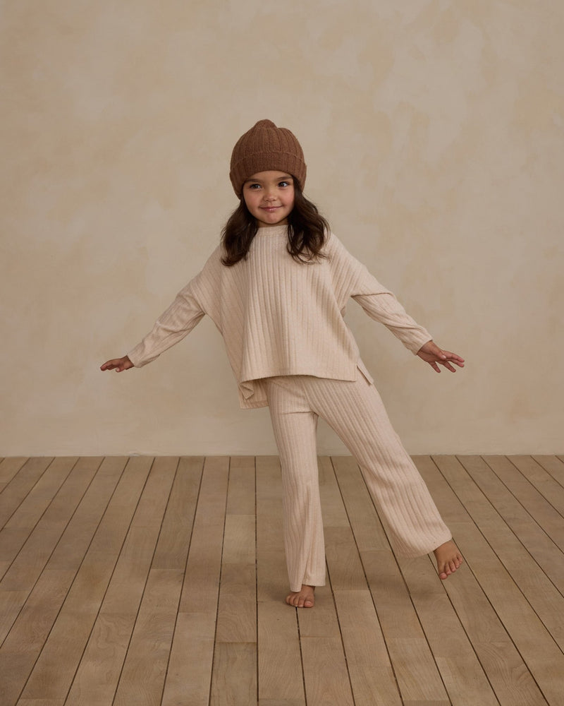 Cozy Rib Knit Set || Shell, Girls Set, Rylee + Cru - All The Little Bows