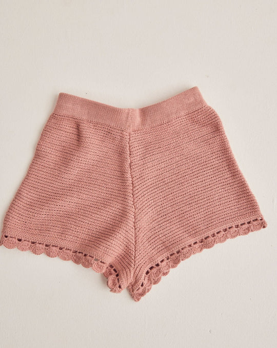 Pansy Shorts || Rose