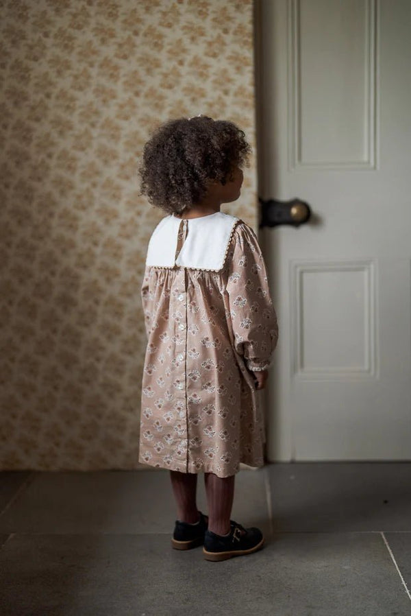 Della Dress || Hollyhock Floral | All The Little Bows
