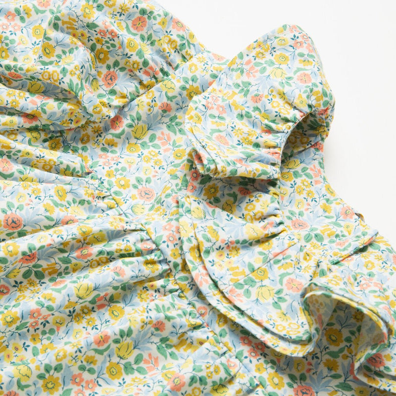 Double Dutch Dress | Astrid Niva Liberty Print Cotton, , Nellie Quats - All The Little Bows
