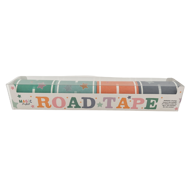 MagicPlaybook - Colorful Play Road Tape (Set of 4 Rolls)