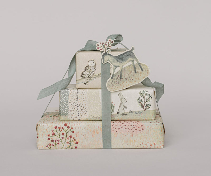 Gift Wrap, 10m - Winter Wonderland, SEASON, Maileg USA - All The Little Bows