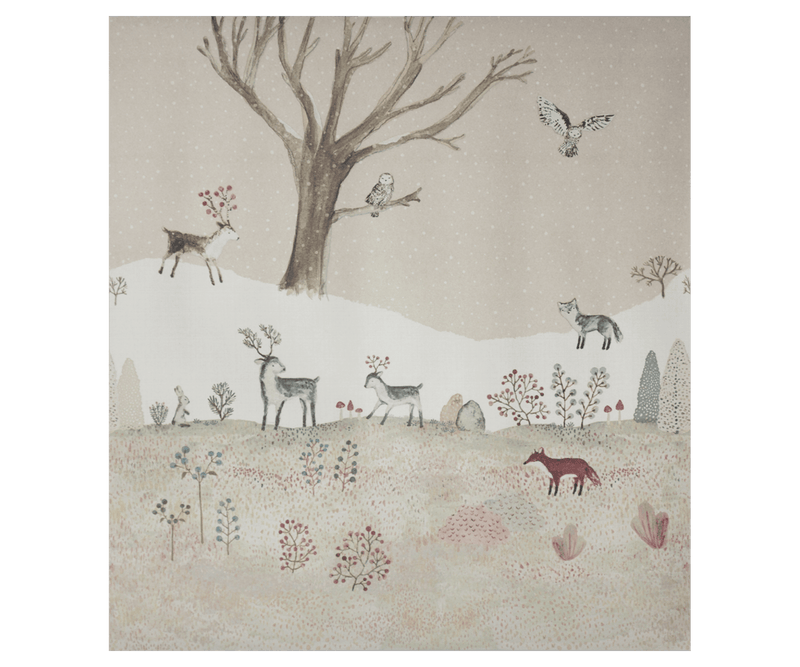 Gift Wrap, 10m - Winter Wonderland, SEASON, Maileg USA - All The Little Bows