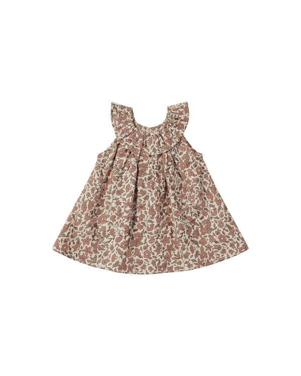 Isla Dress || Camellia, Baby / Toddler Girls Dress, Quincy Mae - All The Little Bows
